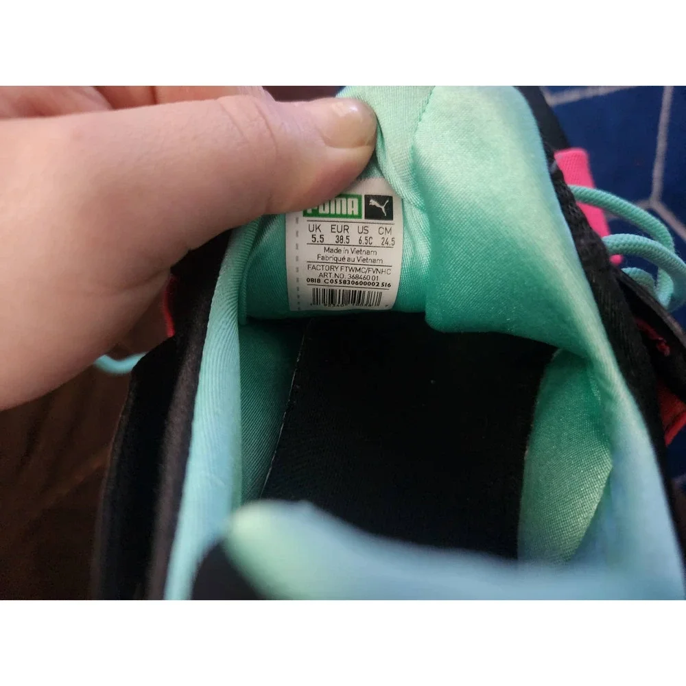 Puma Womens Muse Fabric Low Top Shoes 6.5 - Picture 8 of 8